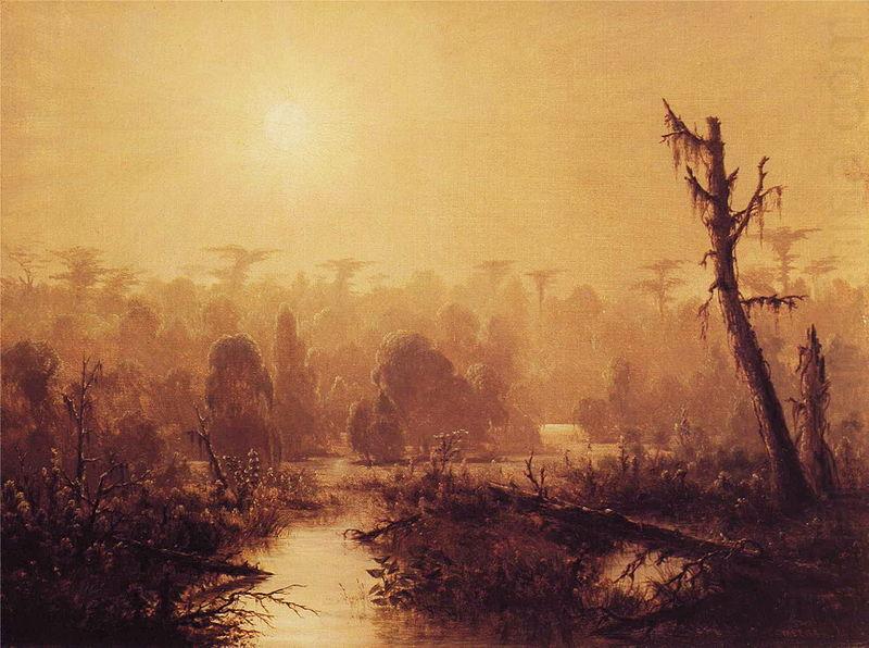 Louisiana Bayou, Joseph Rusling Meeker